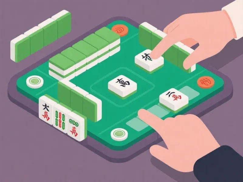 欢乐麻将平台界面示意